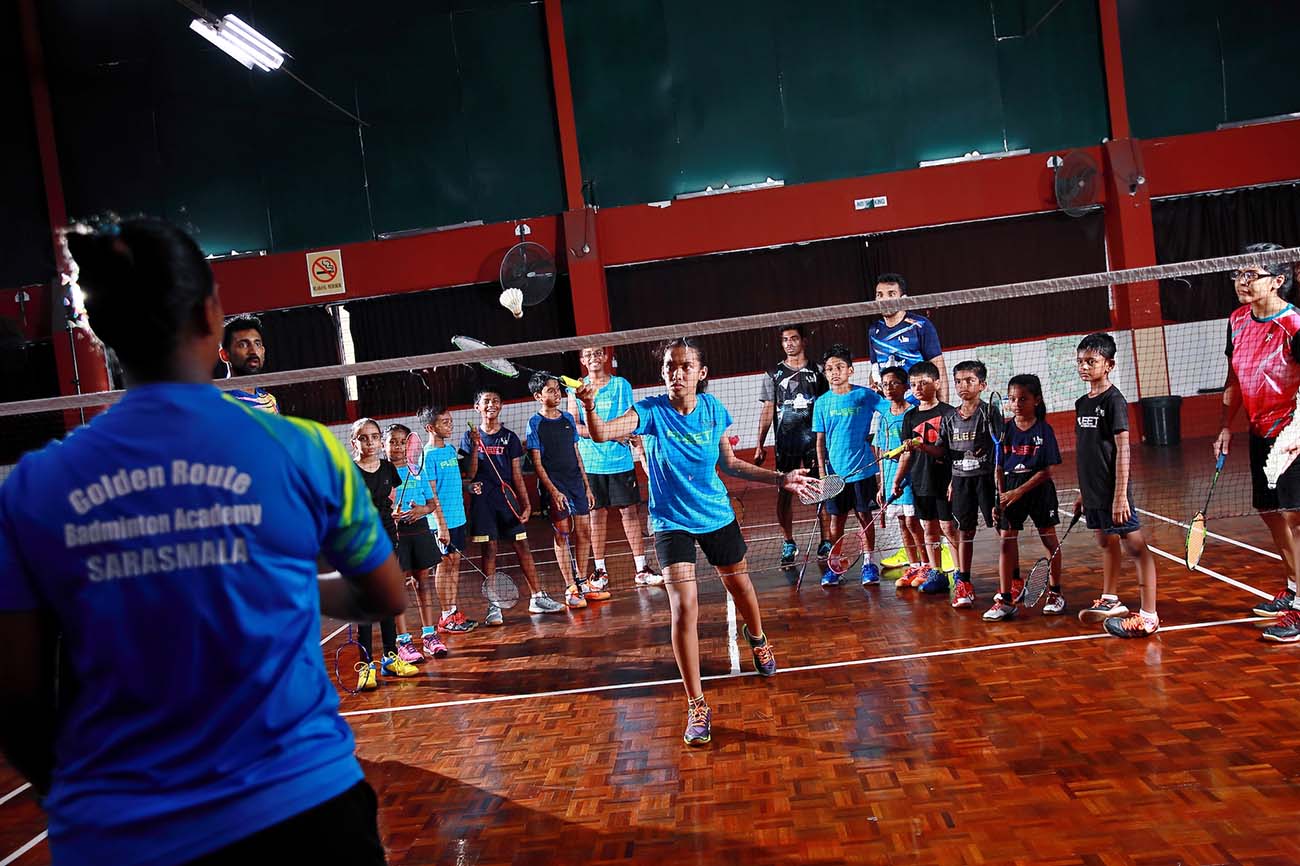 Badminton Training Golden Route Academy